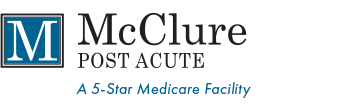 McClure Post Acute five star logo